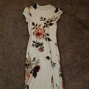 3 for $20 || Floral on white dress